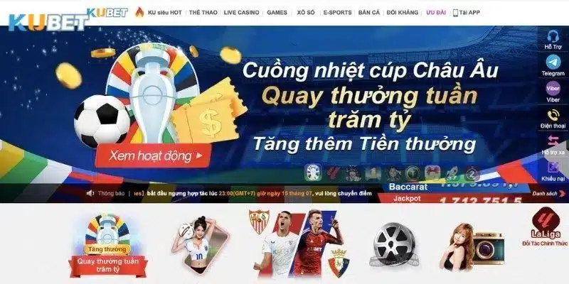 Chi tiết về chương trình quay thưởng Kubet